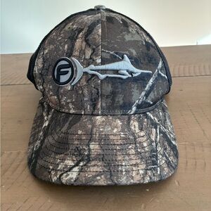 Fathom Offshore Marlin Fishing  Trucker Camo SnapBack Hat
